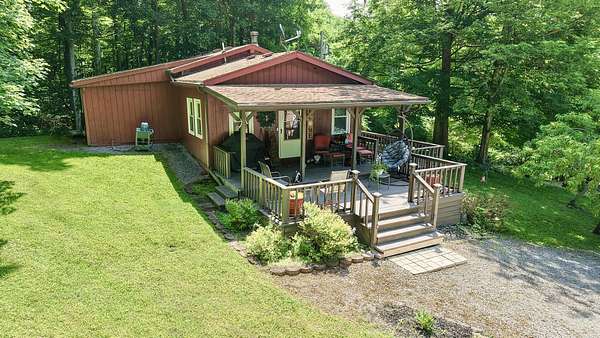 7 Acres of Residential Land with Home for Sale in Zanesfield, Ohio