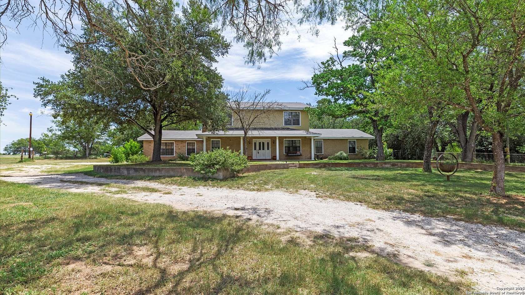 13 Acres of Land with Home for Sale in Adkins, Texas