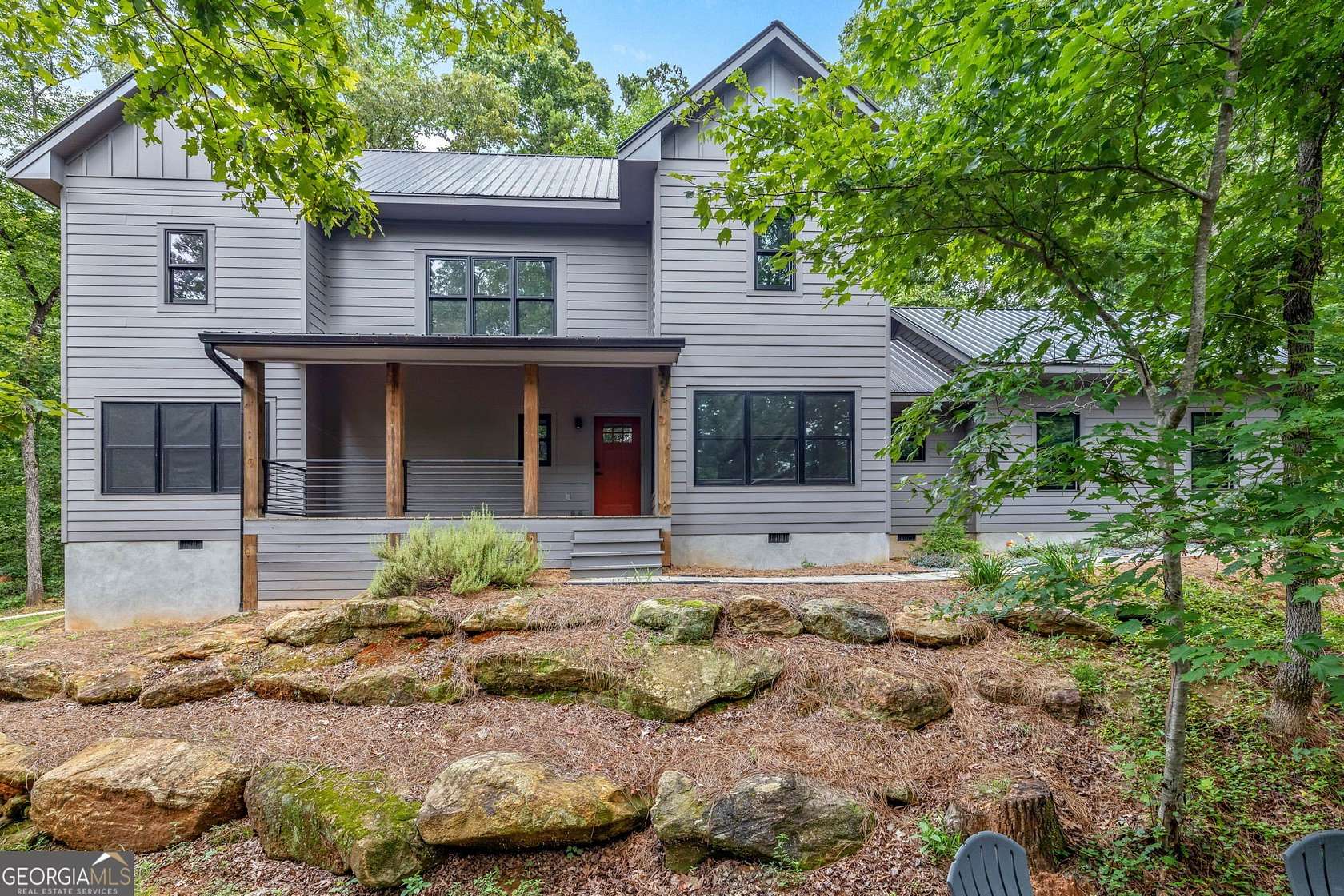 13.9 Acres of Recreational Land with Home for Sale in Demorest, Georgia