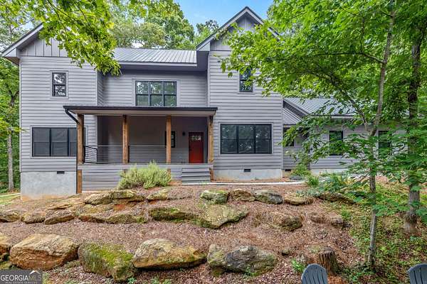 13.9 Acres of Recreational Land with Home for Sale in Demorest, Georgia