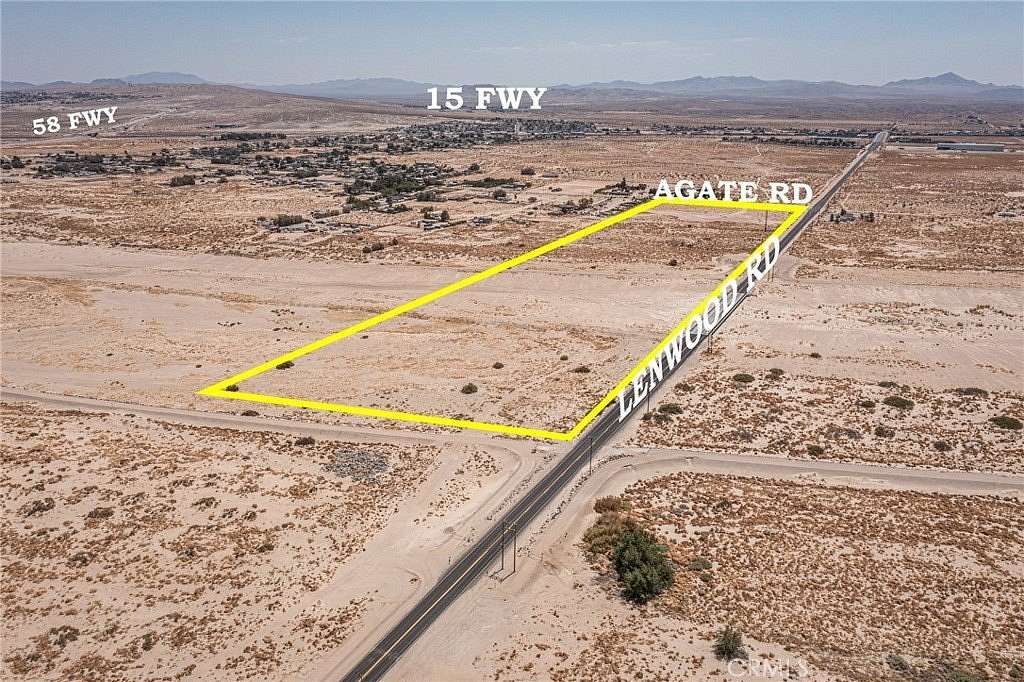 35.2 Acres of Commercial Land for Sale in Barstow, California