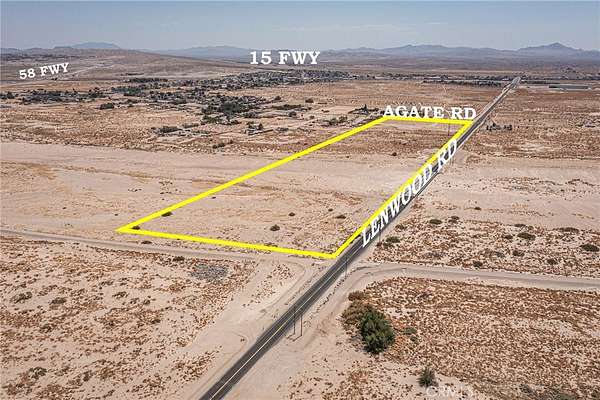 35.2 Acres of Commercial Land for Sale in Barstow, California
