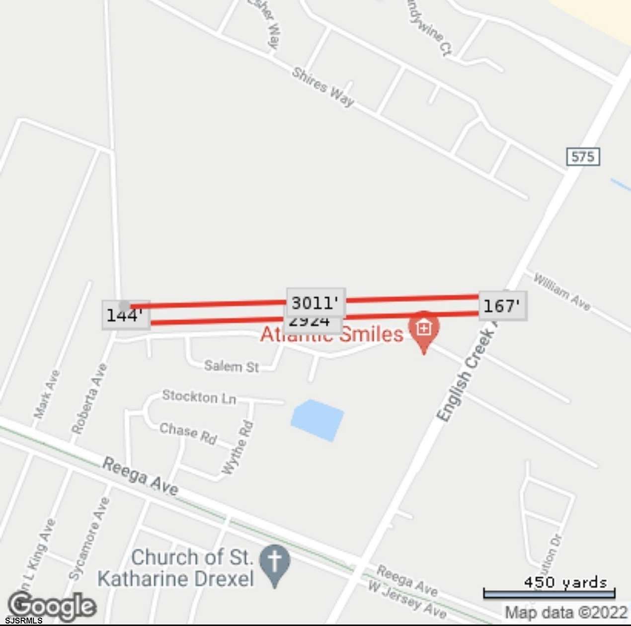 9.87 Acres of Land for Sale in Egg Harbor Township, New Jersey