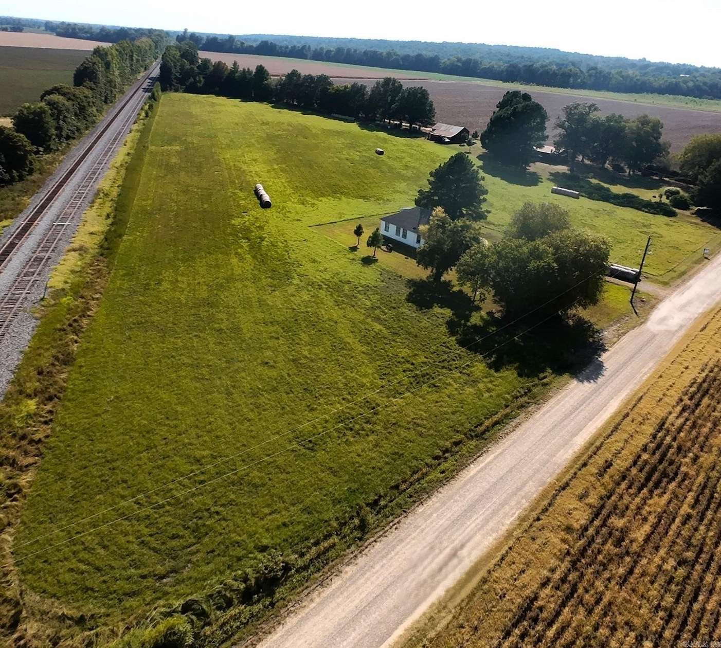 9 Acres of Residential Land with Home for Sale in Greenway, Arkansas