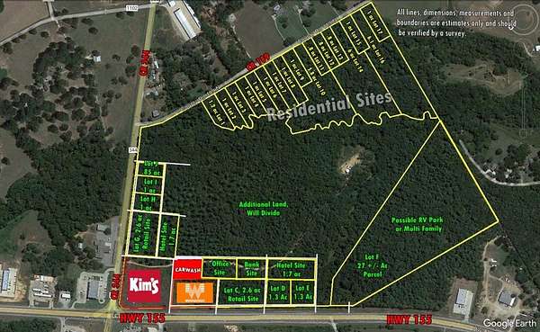 0.92 Acres of Commercial Land for Sale in Flint, Texas