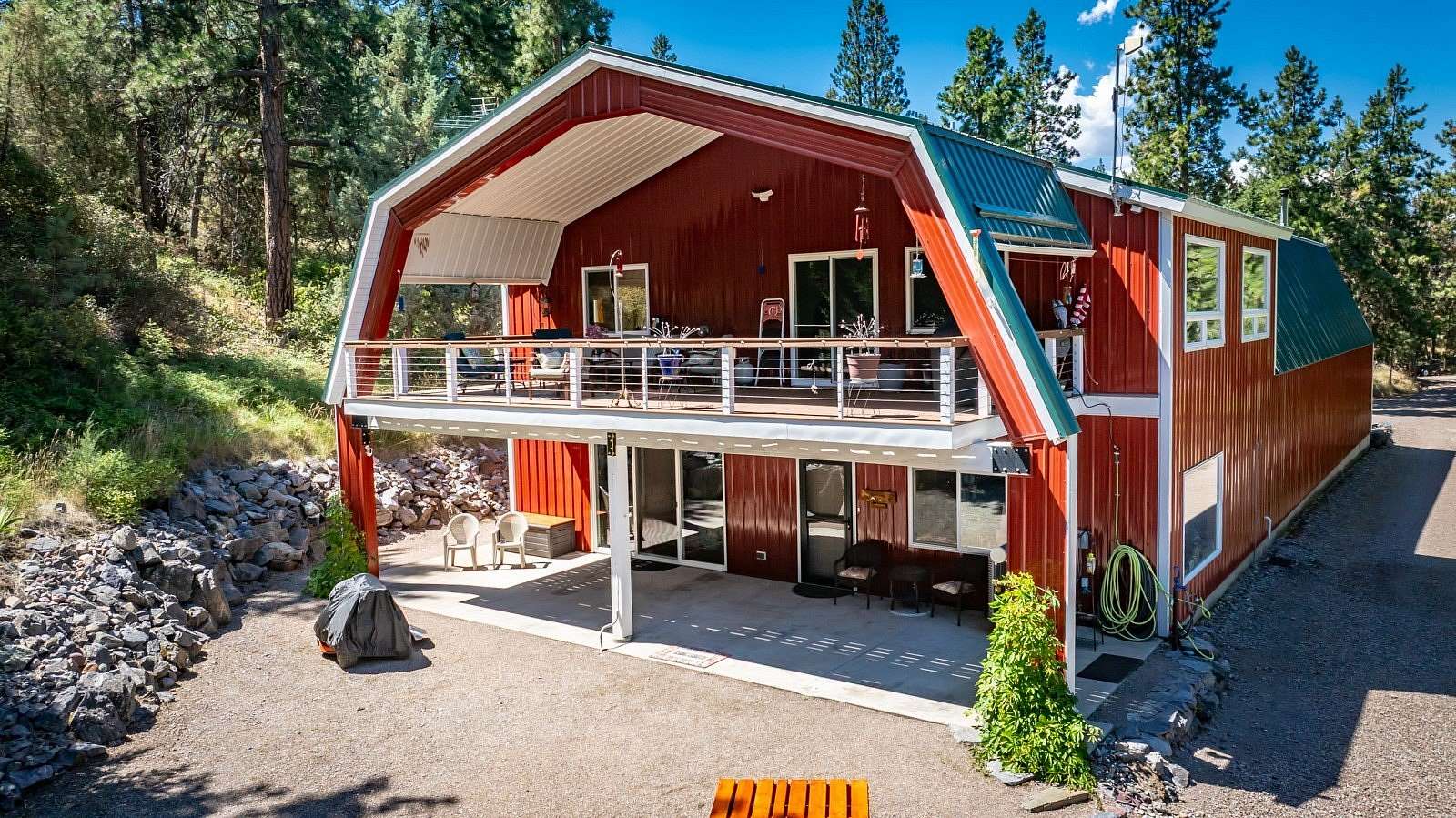 5.5 Acres of Land with Home for Sale in Big Arm, Montana