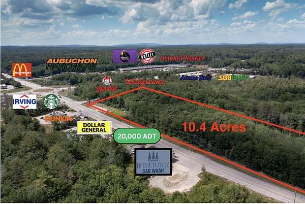 10.4 Acres of Land for Sale in Lee, New Hampshire