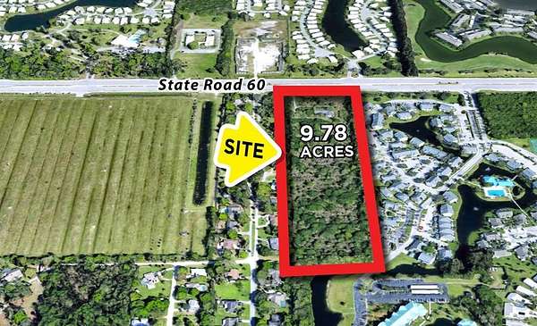 9.78 Acres of Mixed-Use Land for Sale in Vero Beach, Florida