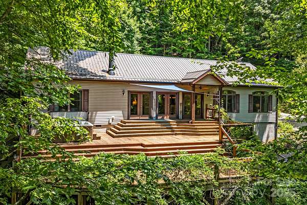 10.2 Acres of Land with Home for Sale in Canton, North Carolina