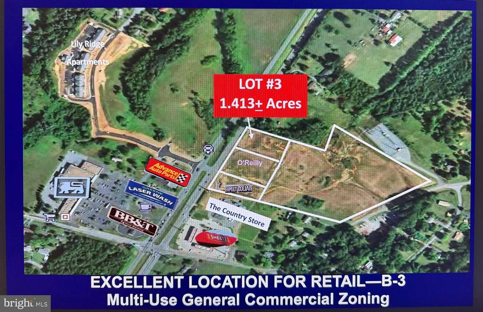 1.4 Acres of Commercial Land for Sale in Ruckersville, Virginia