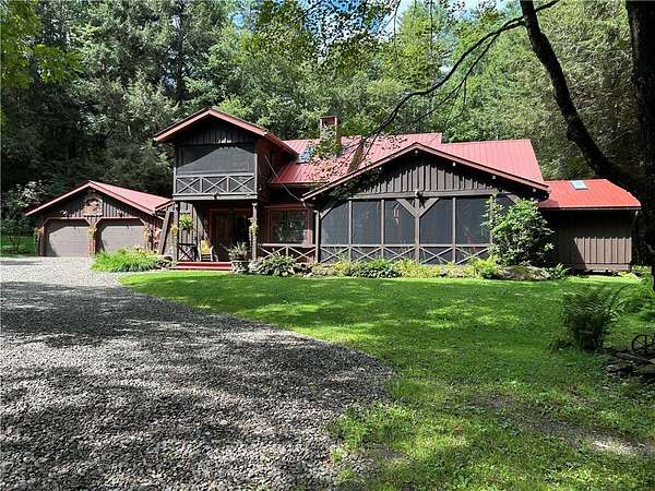 12.1 Acres of Land with Home for Sale in Unadilla, New York