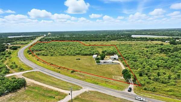 25.4 Acres of Recreational Land with Home for Sale in Eastland, Texas