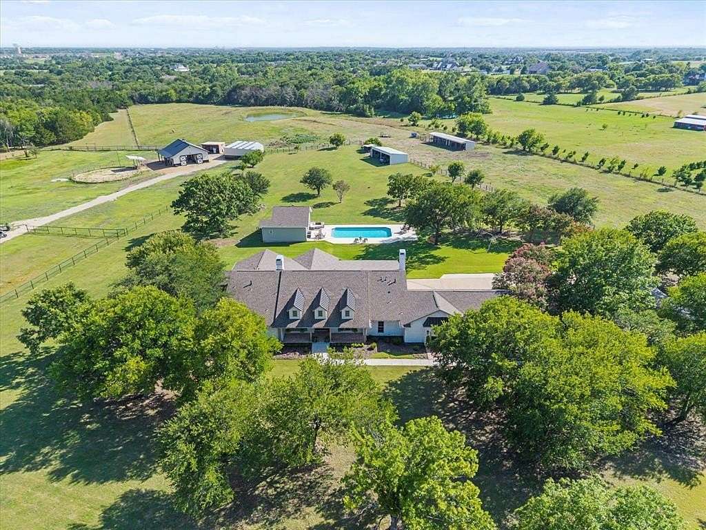 11.7 Acres of Land with Home for Sale in Rockwall, Texas