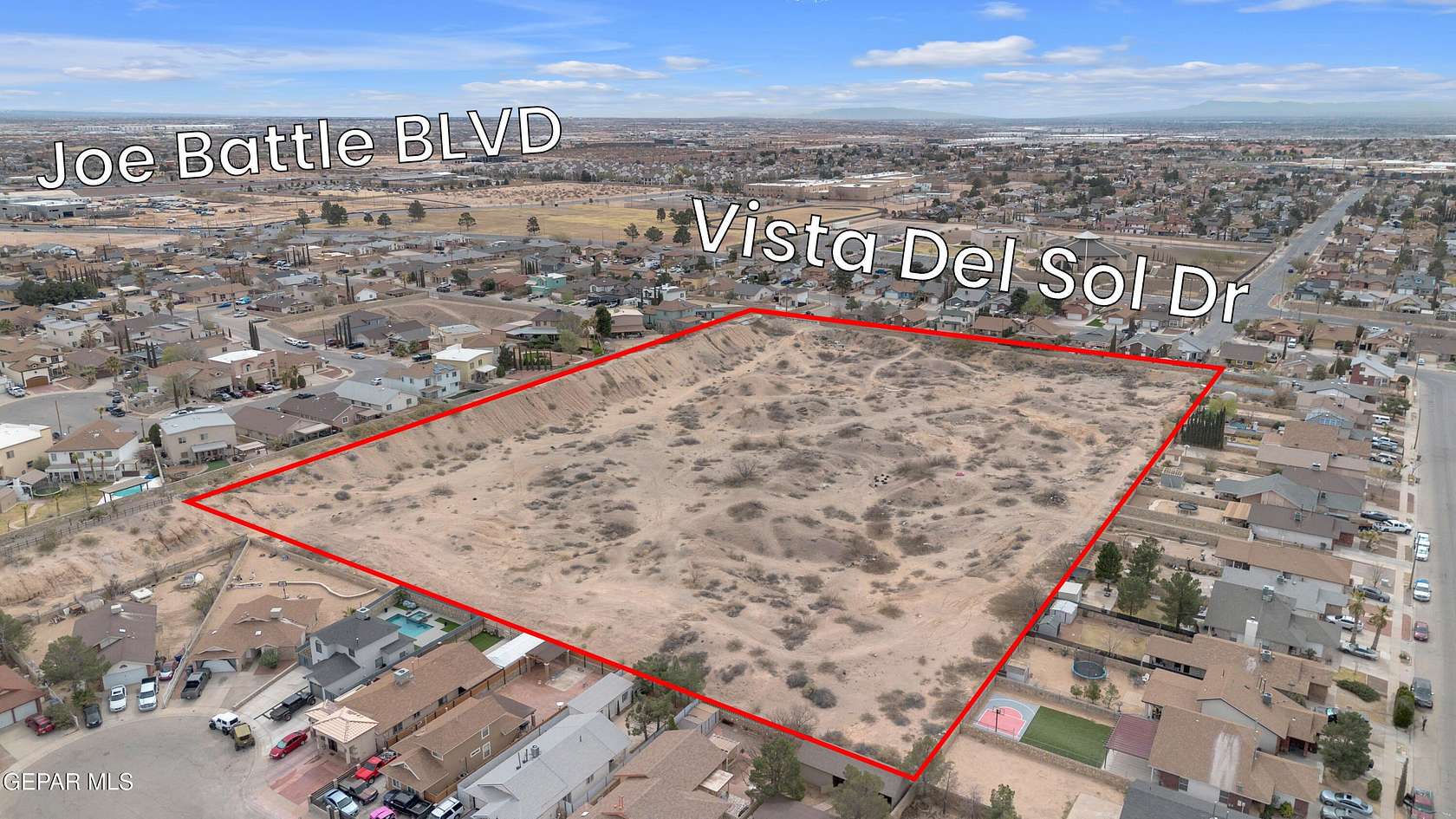 6.5 Acres of Land for Sale in El Paso, Texas
