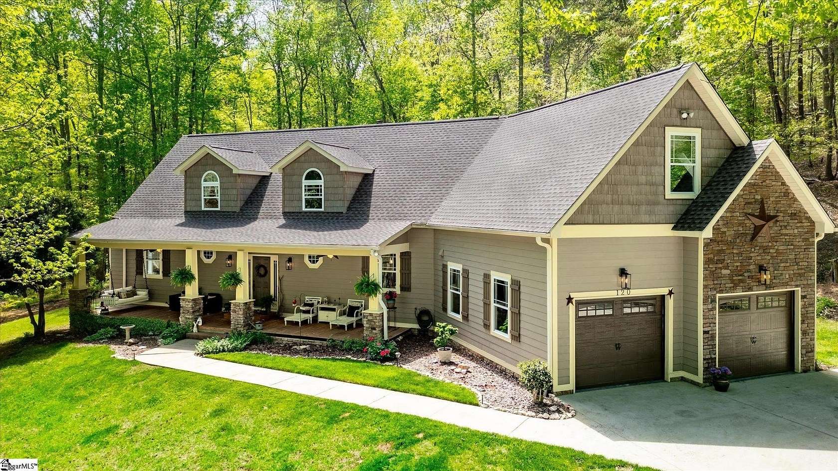 5.3 Acres of Residential Land with Home for Sale in Travelers Rest, South Carolina