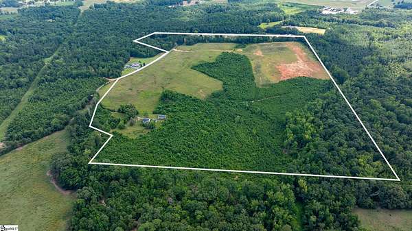 83 Acres of Land for Sale in Laurens, South Carolina