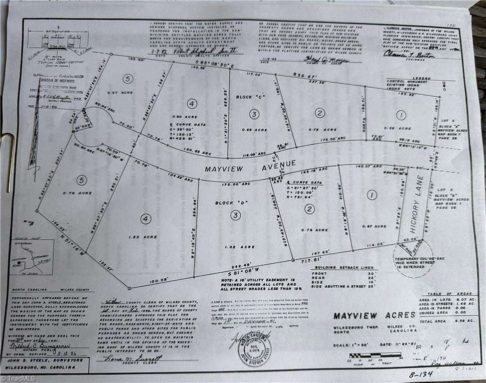 0.57 Acres of Residential Land for Sale in Wilkesboro, North Carolina