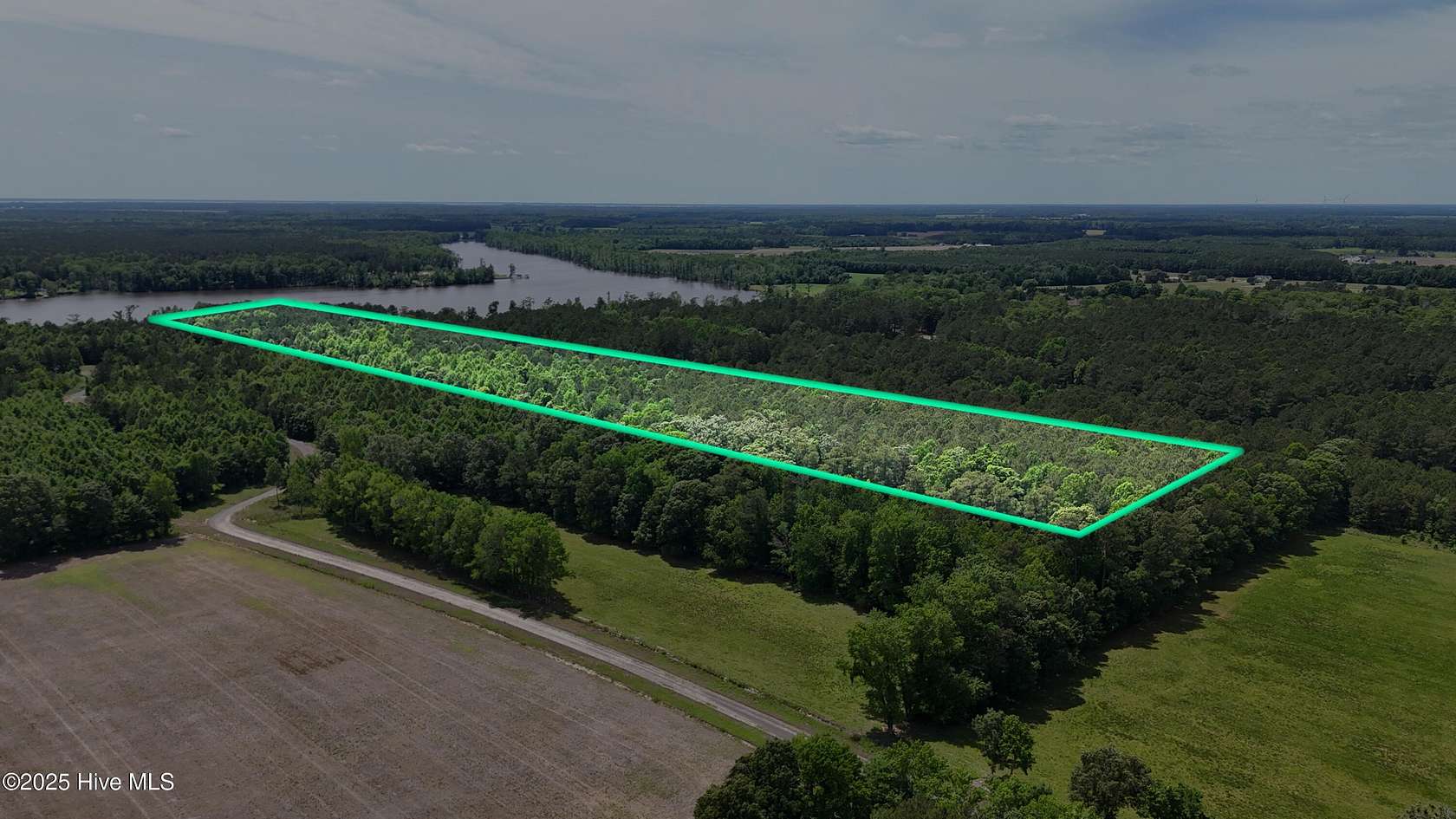 19.2 Acres of Land for Sale in Hertford, North Carolina