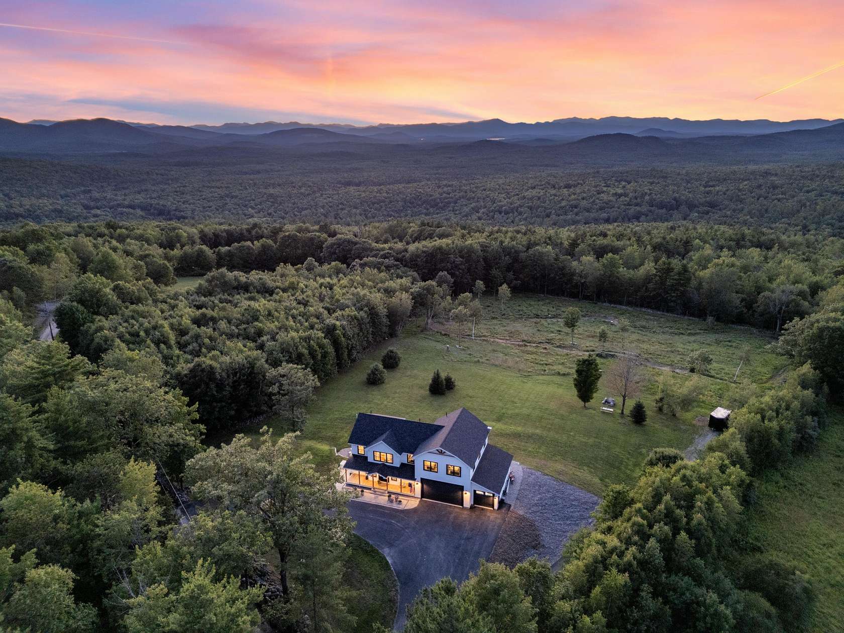 5.3 Acres of Residential Land with Home for Sale in Hiram, Maine