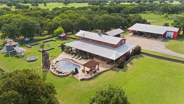 30 Acres of Recreational Land with Home for Sale in Cleburne, Texas