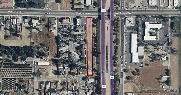 0.46 Acres of Commercial Land for Sale in Porterville, California
