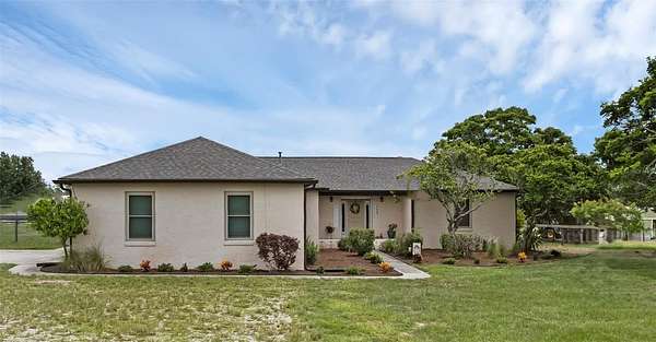 5 Acres of Land with Home for Sale in Howey-in-the-Hills, Florida