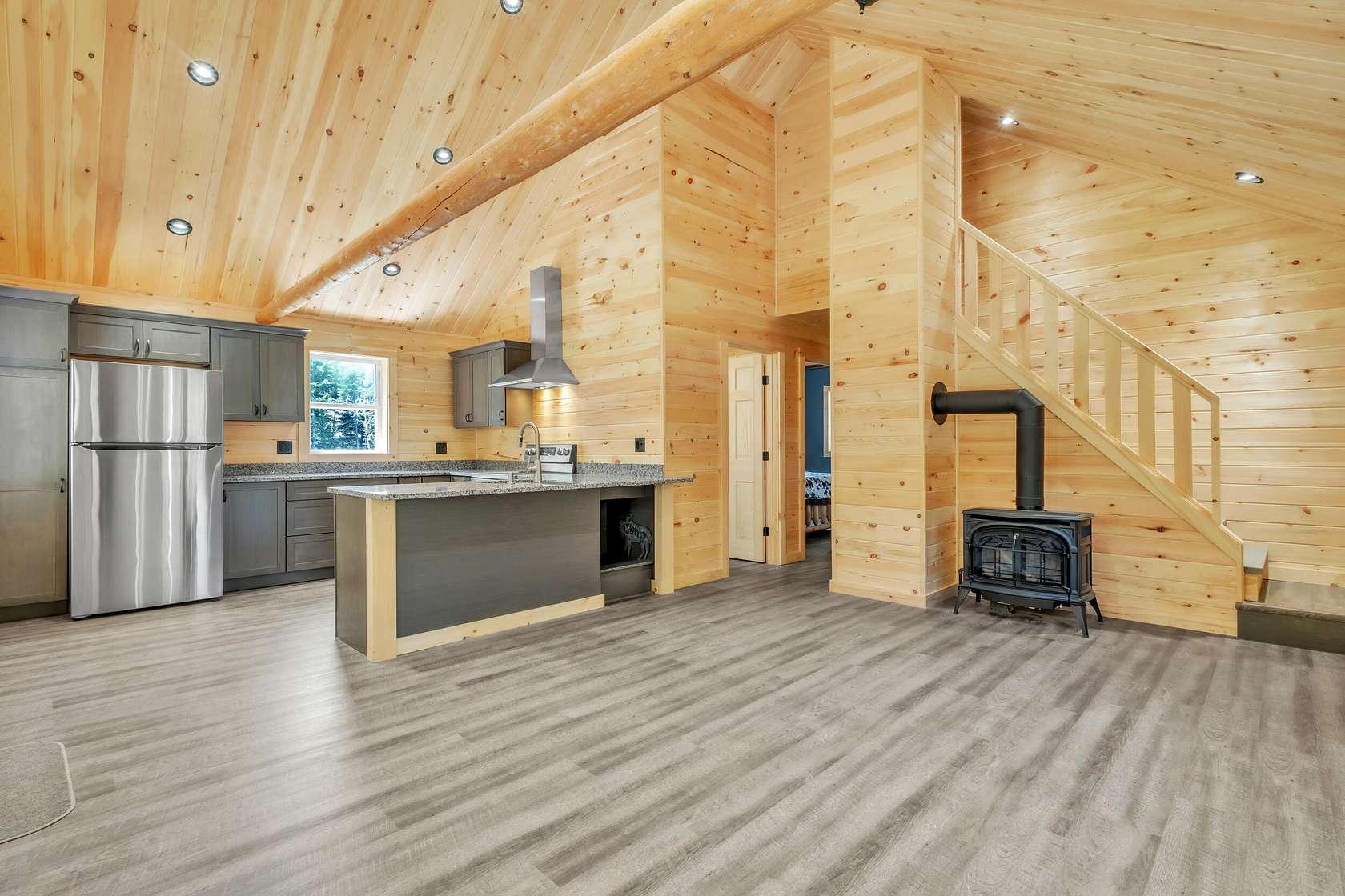 2.2 Acres of Residential Land with Home for Sale in Rangeley, Maine