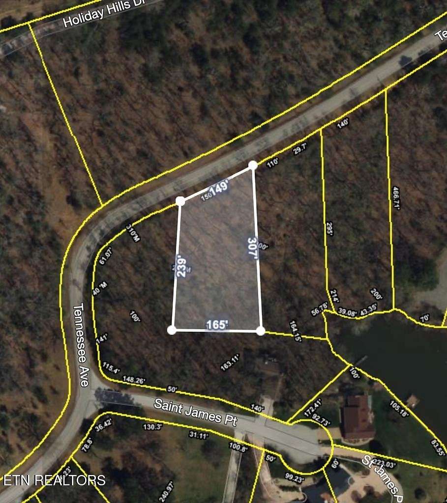 0.93 Acres of Land for Sale in Crossville, Tennessee