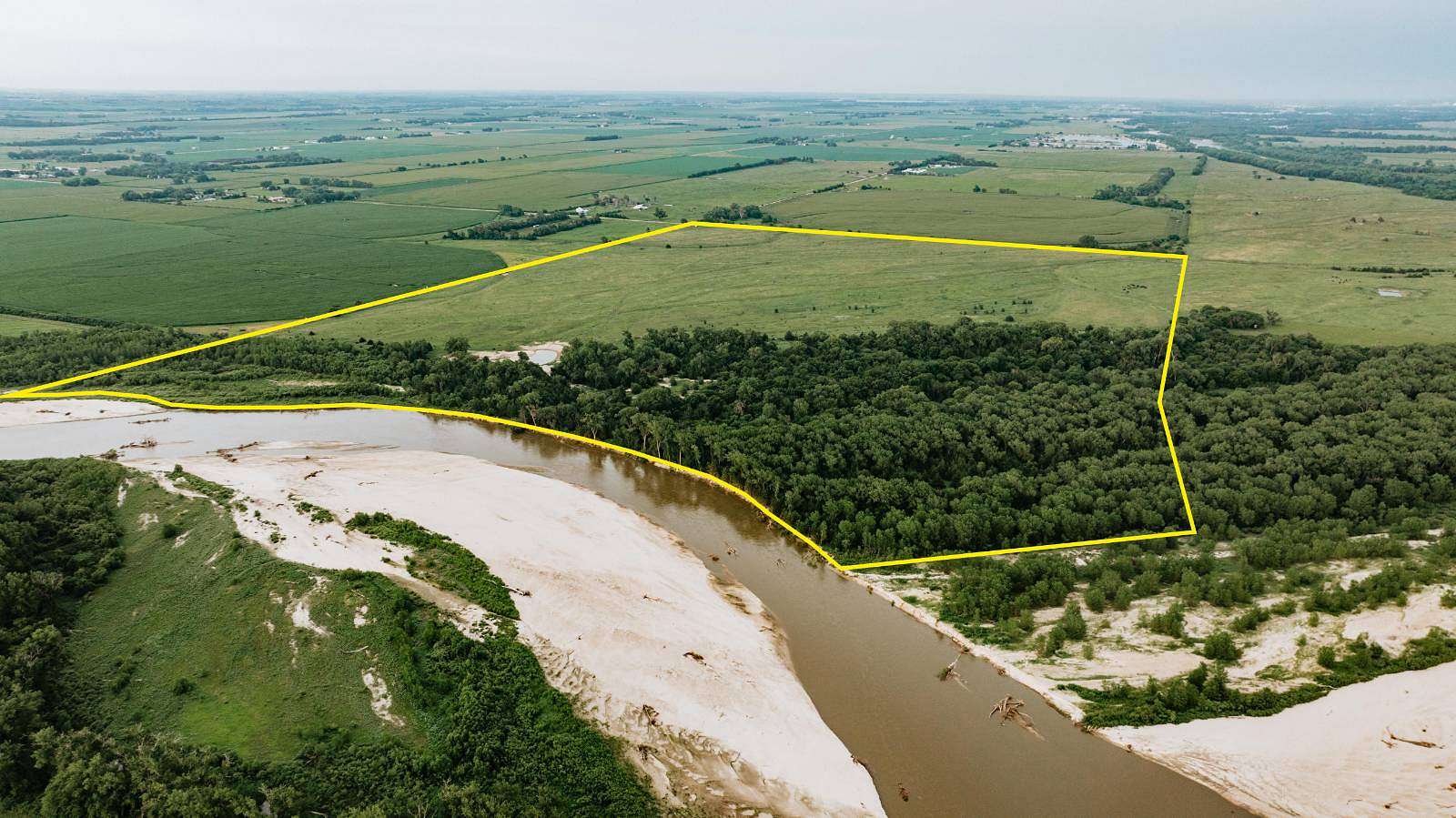 215 Acres of Recreational Land & Farm for Sale in Columbus, Nebraska