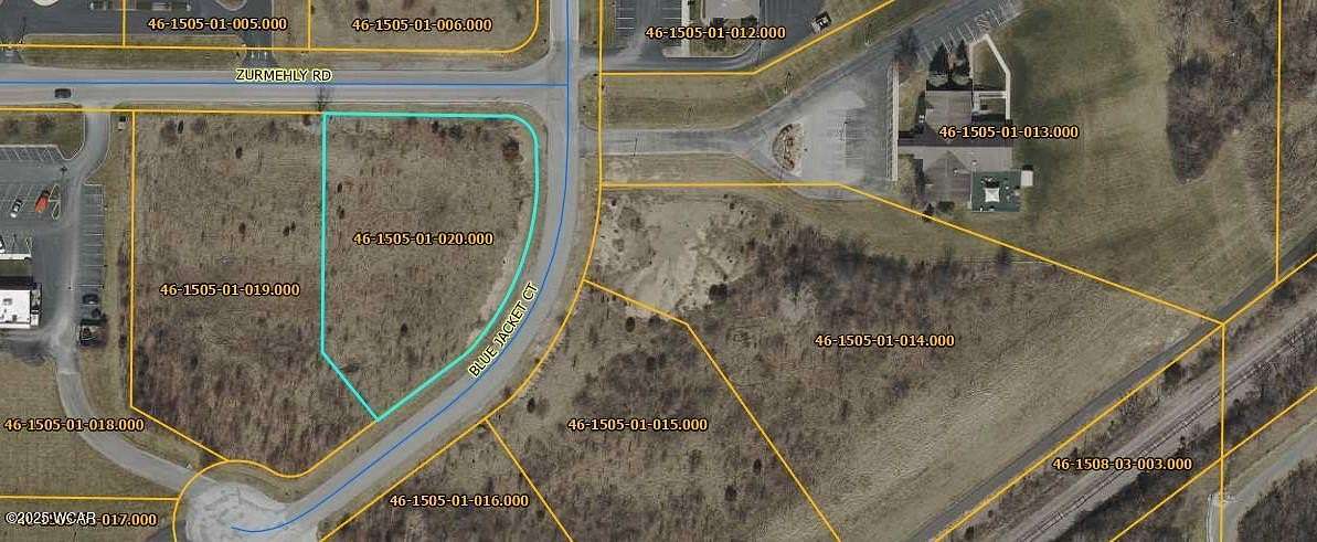 0.86 Acres of Commercial Land for Sale in Lima, Ohio