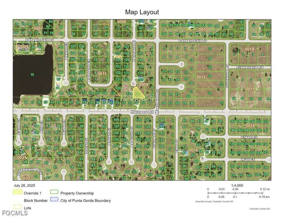 0.24 Acres of Residential Land for Sale in Placida, Florida