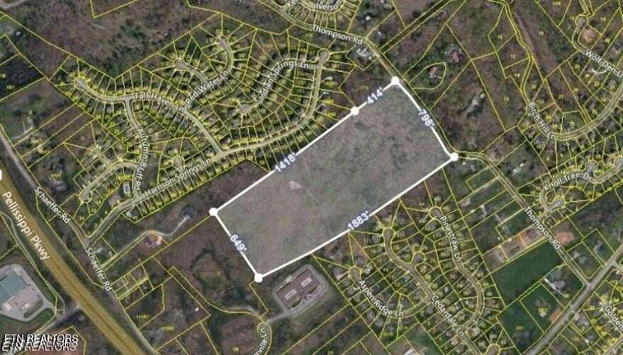 30.3 Acres of Land for Sale in Knoxville, Tennessee