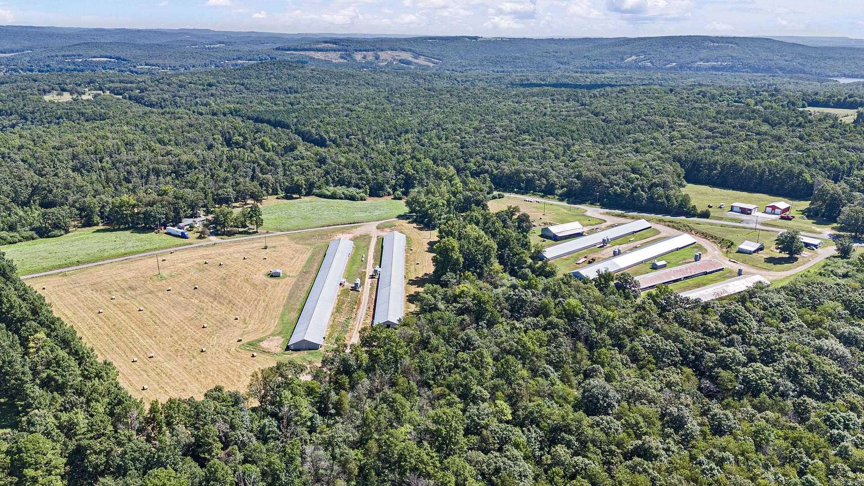 23.5 Acres of Agricultural Land with Home for Sale in Clinton, Arkansas