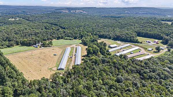 23.5 Acres of Agricultural Land with Home for Sale in Clinton, Arkansas