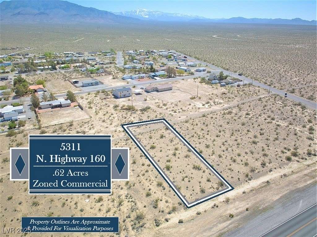 0.62 Acres of Commercial Land for Sale in Pahrump, Nevada