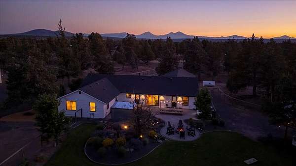 4.84 Acres of Land with Home for Sale in Redmond, Oregon