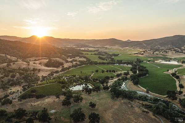 27.3 Acres of Agricultural Land with Home for Sale in St. Helena, California