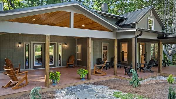 12.4 Acres of Recreational Land with Home for Sale in Highlands, North Carolina