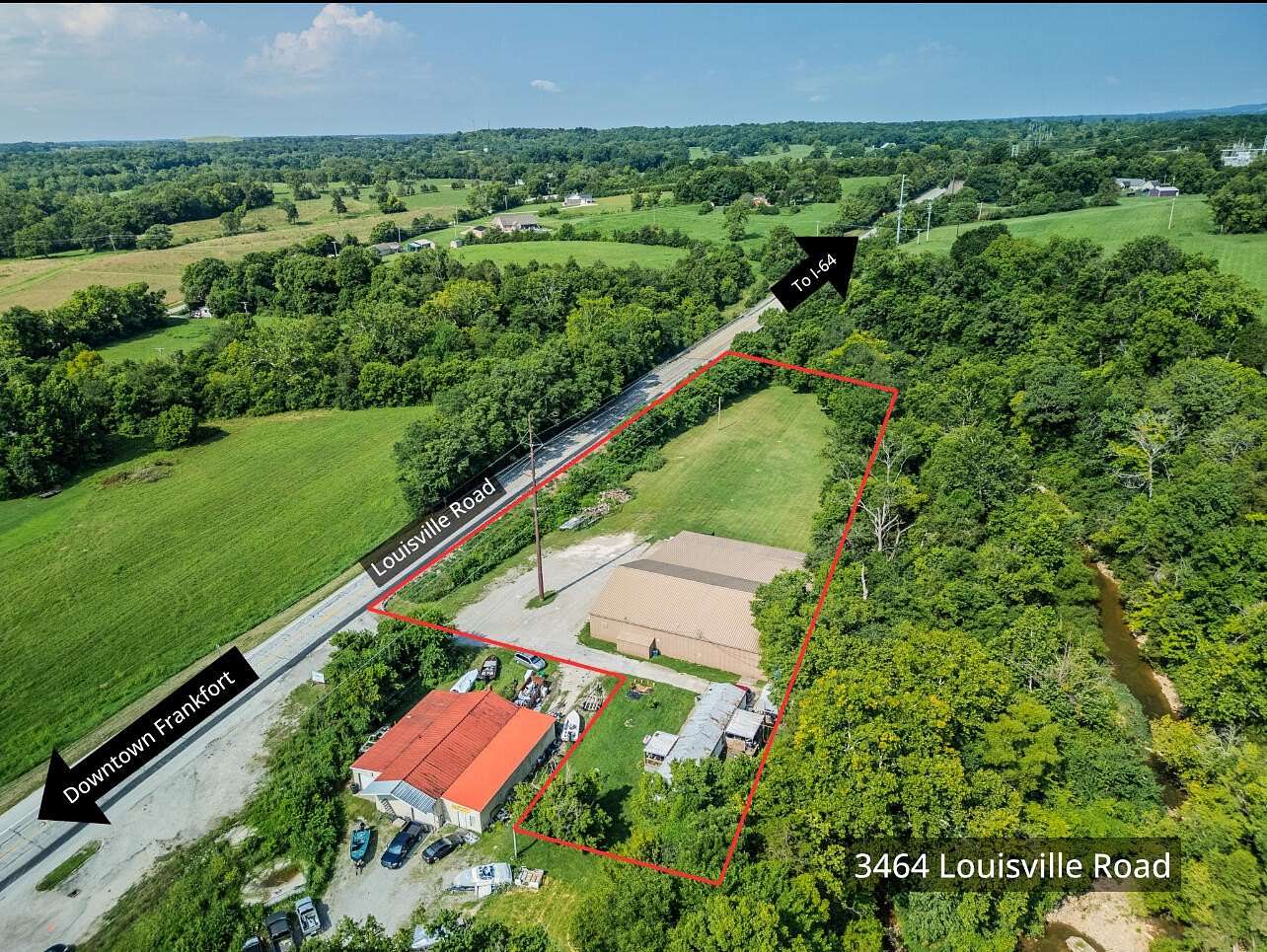 1.8 Acres of Improved Mixed-Use Land for Sale in Frankfort, Kentucky