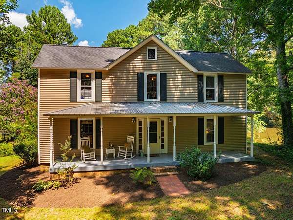 7 Acres of Residential Land with Home for Sale in Pittsboro, North Carolina