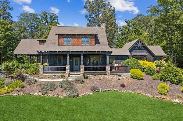 7.18 Acres of Residential Land with Home for Sale in Ellijay, Georgia