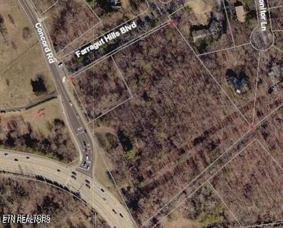 8.12 Acres of Residential Land for Sale in Knoxville, Tennessee