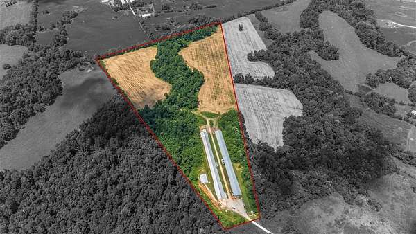 36.9 Acres of Recreational Land & Farm for Sale in Bowling Green, Kentucky
