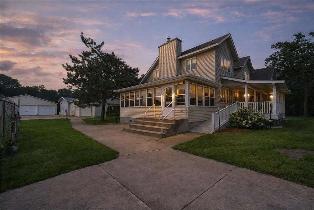 4.32 Acres of Land with Home for Sale in Merrifield, Minnesota