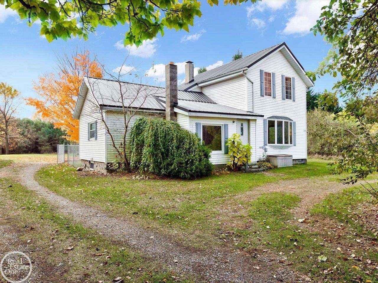 4 Acres of Residential Land with Home for Sale in North Branch, Michigan