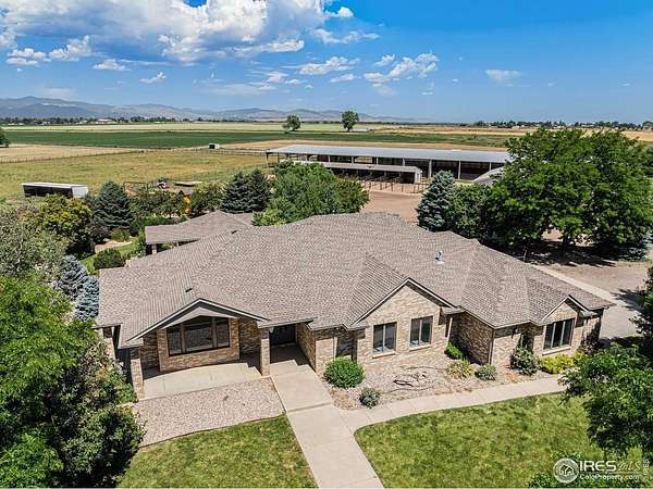 36 Acres of Land with Home for Sale in Loveland, Colorado