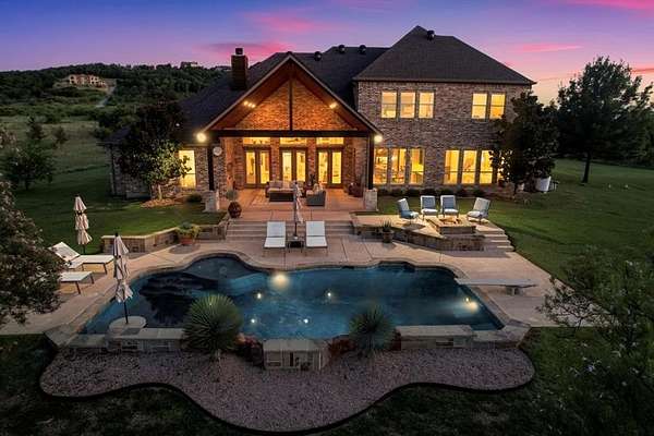 3.46 Acres of Residential Land with Home for Sale in Graford, Texas