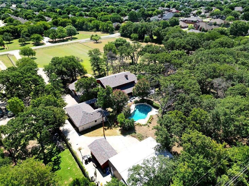 2 Acres of Residential Land with Home for Sale in Keller, Texas