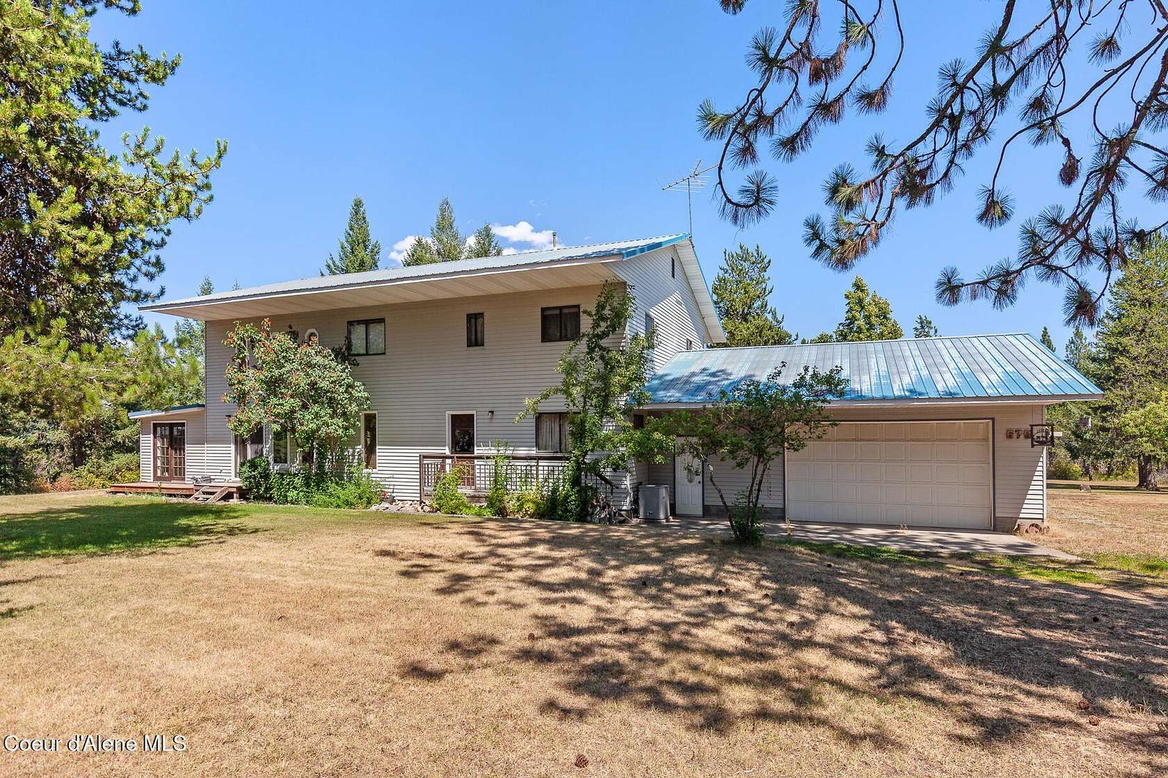 4 Acres of Residential Land with Home for Sale in Spirit Lake, Idaho