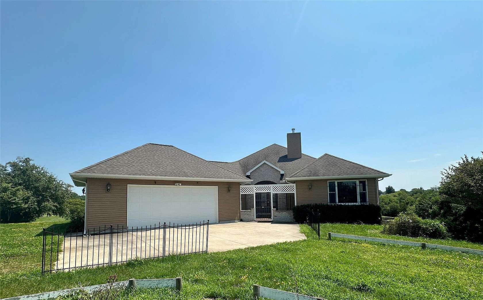 4 Acres of Residential Land with Home for Sale in Afton, Iowa